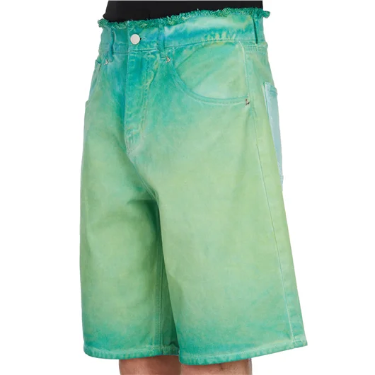 3PARADIS BERMUDA IN DENIM OVERDYE Italia