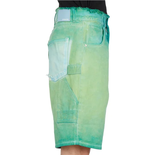 3PARADIS BERMUDA IN DENIM OVERDYE Italia
