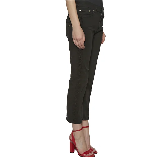 DONDUP 5 TASCHE IN COTONE STRETCH In Linea