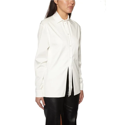 MATERIEL CAMICIA IN COTONE CON SPACCO Nuova