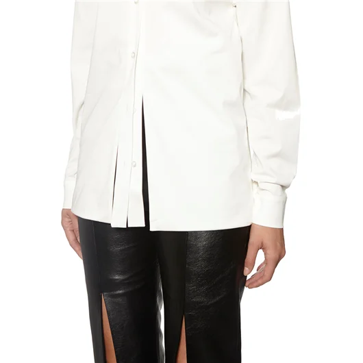 MATERIEL CAMICIA IN COTONE CON SPACCO Nuova