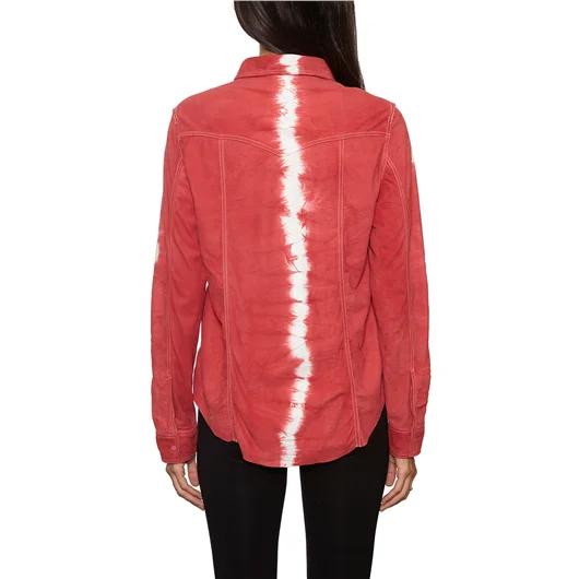 GIORGIO BRATO CAMICIA SUEDE TIE DYE Spedizione Gratuita
