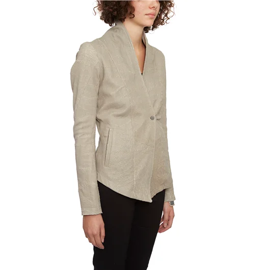 10SEI0OTTO GIACCA BLAZER IN PELLE Soddisfazione Garantita
