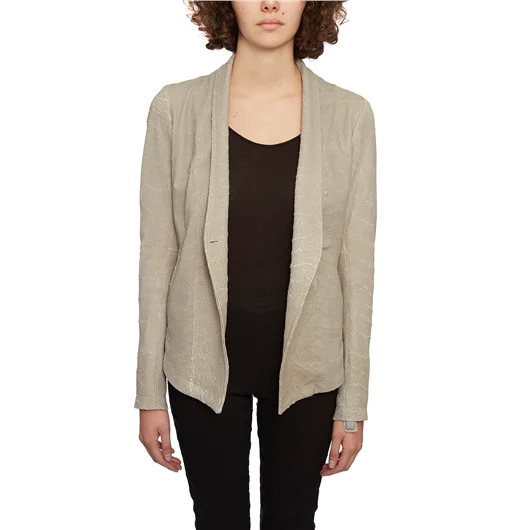 10SEI0OTTO GIACCA BLAZER IN PELLE Soddisfazione Garantita