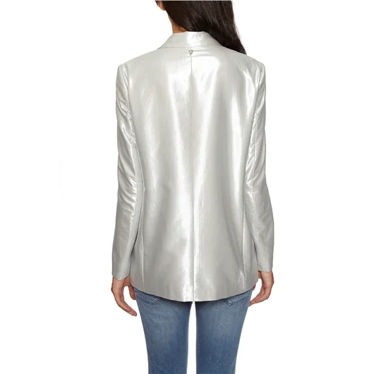DONDUP GIACCA BLAZER LAMINATA Qualità Garantita