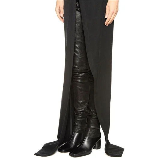 ANN DEMEULEMEESTER GILET LUNGO IN LANA Hotsell