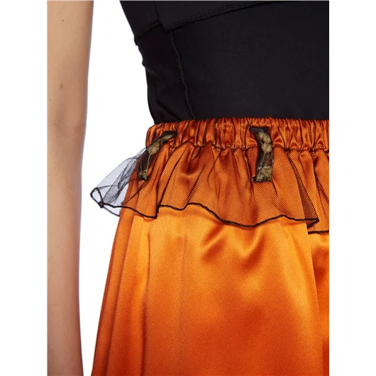 QUETSCHE_ GONNA IN SETA CON TASCHE APPLICATE Italia