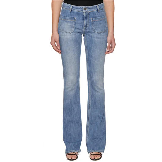 DONDUP JEANS IN DENIM MOD. MOLLY Consegna Veloce