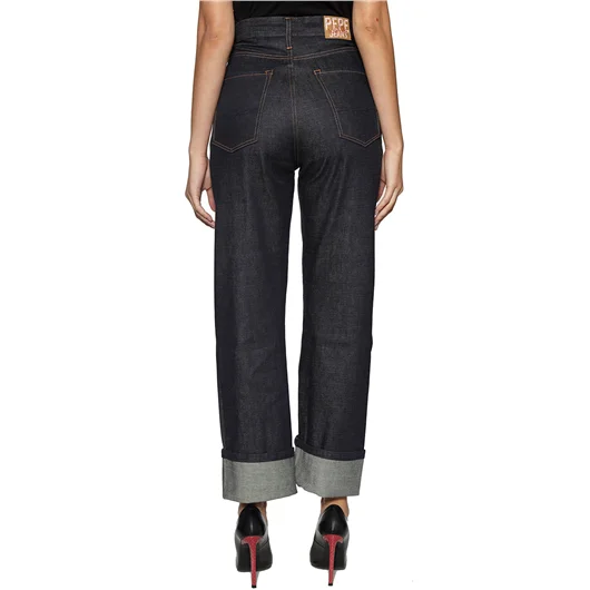 DUA LIPA X PEPE JEANS JEANS IN DENIM RELAXED Prezzo Ridotto