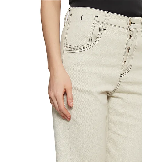 ANDREA YA'AQOV JEANS IN DENIM WIDE LEG Sconto di tempo limitato