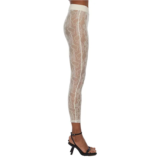 SANCTAMUERTE LEGGINGS IN PIZZO Offerta