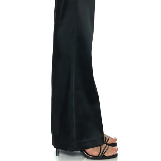 AVENUE MONTAIGNE PANTALONE A ZAMPA IN SATIN MOD.BELLINI Bestseller