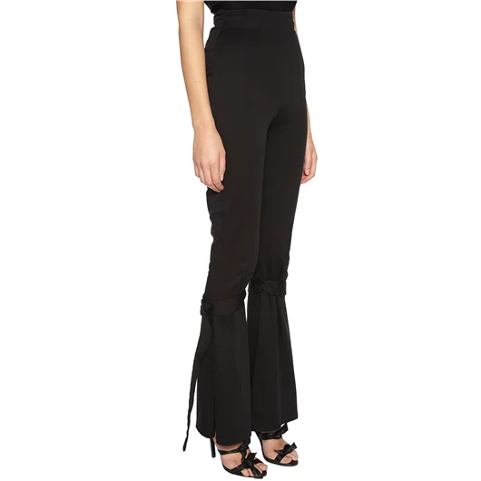 NOSTRASANTISSIMA PANTALONE A ZAMPA IN STRETCH Spedizione Gratuita