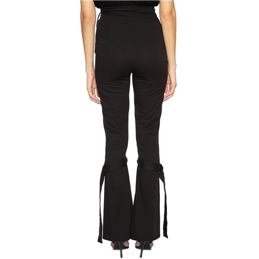 NOSTRASANTISSIMA PANTALONE A ZAMPA IN STRETCH Spedizione Gratuita
