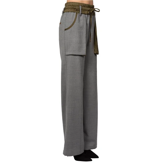 ANDREA YA'AQOV PANTALONE AMPIO LUNGO CARGO Fino Al -60%
