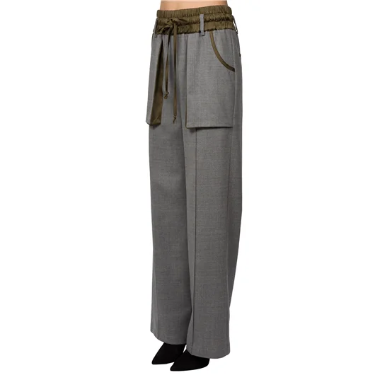 ANDREA YA'AQOV PANTALONE AMPIO LUNGO CARGO Fino Al -60%