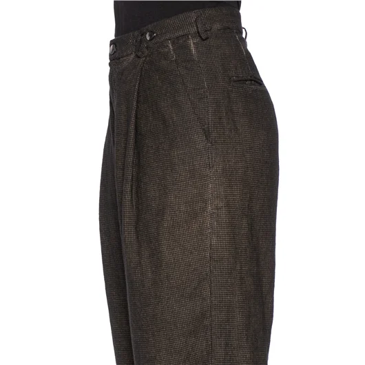 MASNADA PANTALONE BAGGY IN CANAPA E LANA Prezzo Ridotto