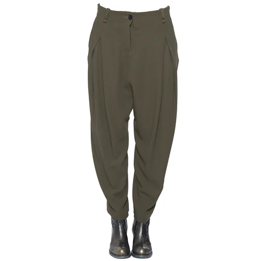 MASNADA PANTALONE BAGGY IN VISCOSA Sottocosto