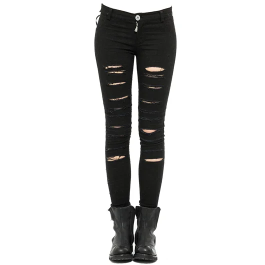 10SEI0OTTO PANTALONE CON STRAPPI Sconto