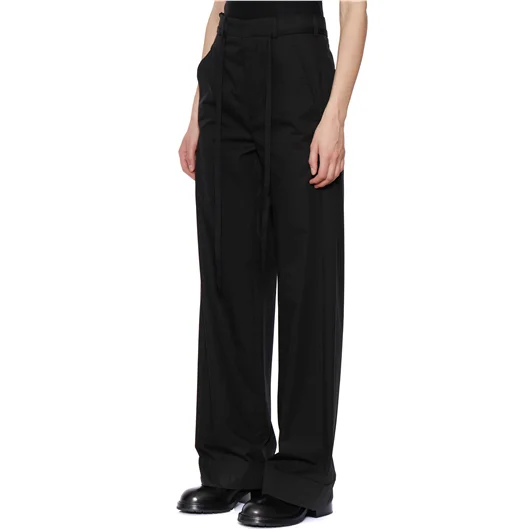 ANN DEMEULEMEESTER PANTALONE IN RASO ANNEKE Solo un giorno rimasto