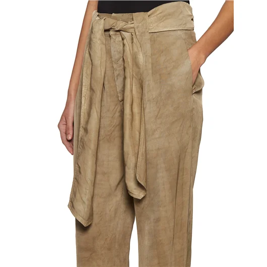 DONDUP PANTALONE MORBIDO CON CINTURA In Linea