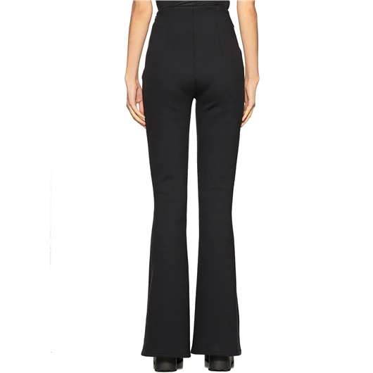 NOSTRASANTISSIMA PANTALONE SLIM A ZAMPA Soddisfazione Garantita