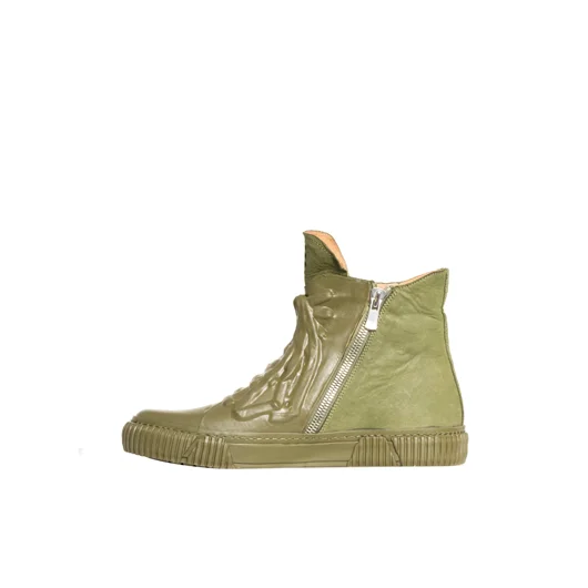 BOTH SNEAKERS ALTA IN PELLE E GOMMA Sconto