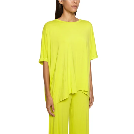 NU T-SHIRT GIROCOLLO IRREGOLARE In Linea