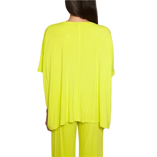 NU T-SHIRT GIROCOLLO IRREGOLARE In Linea