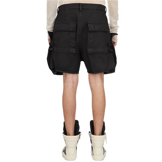 RICK OWENS BERMUDA IN DENIM STEFAN CARGO Online