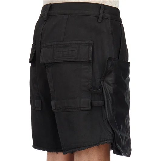 RICK OWENS BERMUDA IN DENIM STEFAN CARGO Online