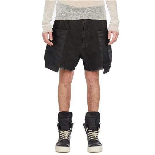 RICK OWENS BERMUDA IN DENIM STEFAN CARGO Online