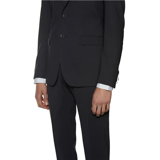 TONELLO ABITO DUE BOTTONI IN LANA STRETCH Vendite Flash