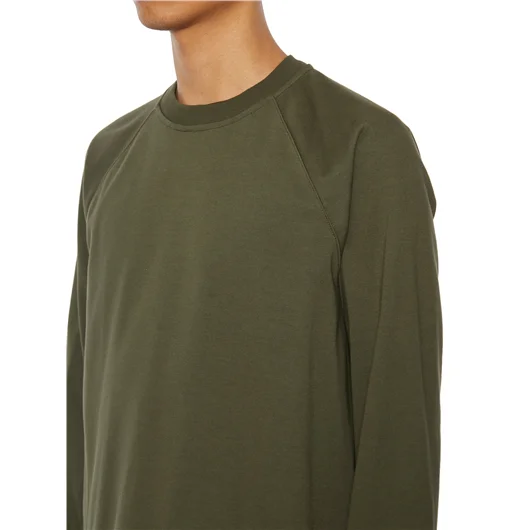 RICK OWENS BASEBALL T-SHIRT IN COTONE Nuova