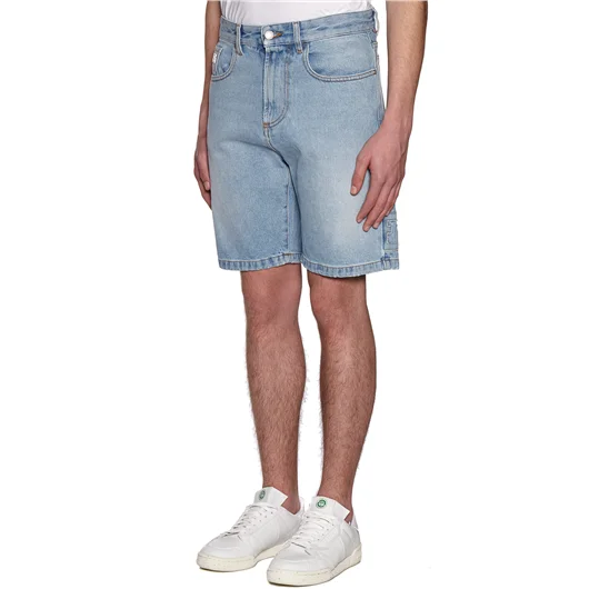 GCDS BERMUDA IN DENIM Vendita