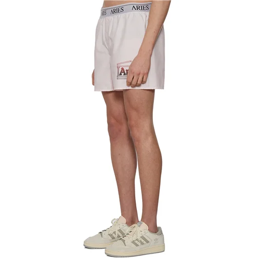 ARIES BERMUDA LOGO IN COTONE Pezzi Unici