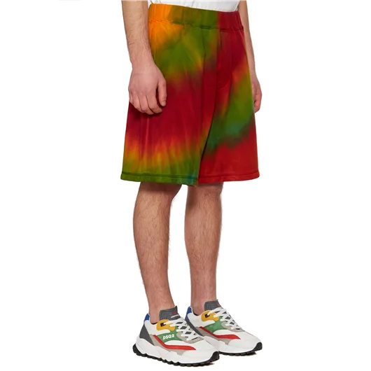 DSQUARED BERMUDA TIE DYE IN COTONE Acquista Ora