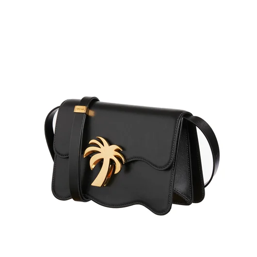 PALM ANGELS BORSA IN PELLE PALM BEACH Fino Al -60%