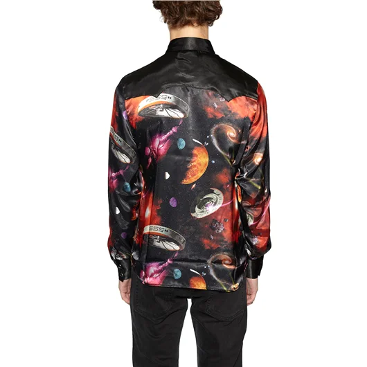 SSS WORLD CORP. CAMICIA FANTASIA ALL OVER Saldi