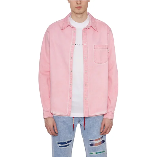 MARNI CAMICIA IN DRILL COTONE Vendite Flash