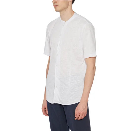 DANIELE ALESSANDRINI CAMICIA IN JERSEY STRETCH Moda