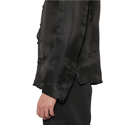 SAPIO CAMICIA IN TWILL DI SETA Qualità
