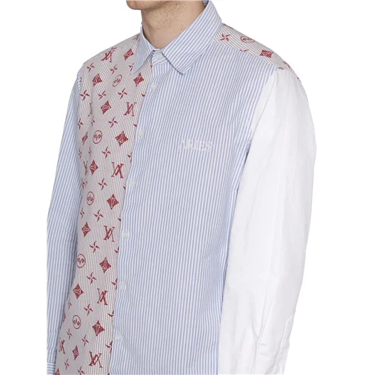 ARIES CAMICIA PATCHWORK IN COTONE Pezzi Unici