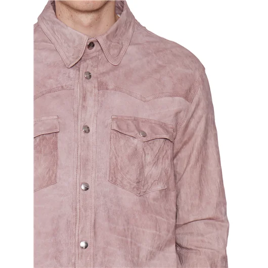 GIORGIO BRATO CAMICIA TEXAS IN PELLE Offerta temporanea