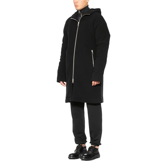ANDREA YA'AQOV CAPPOTTO IN LANA CON BOMBER Prezzo Ridotto