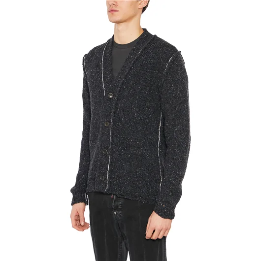 DANIELE ALESSANDRINI CARDIGAN IN LANA Presa