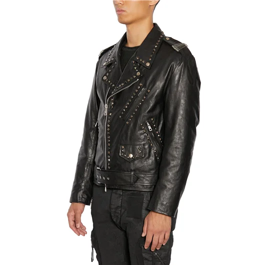 GIORGIO BRATO CHIODO IN PELLE Offerta