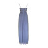 Poems Roma ABITO FIORI PERLINE GRIGIO Outlet
