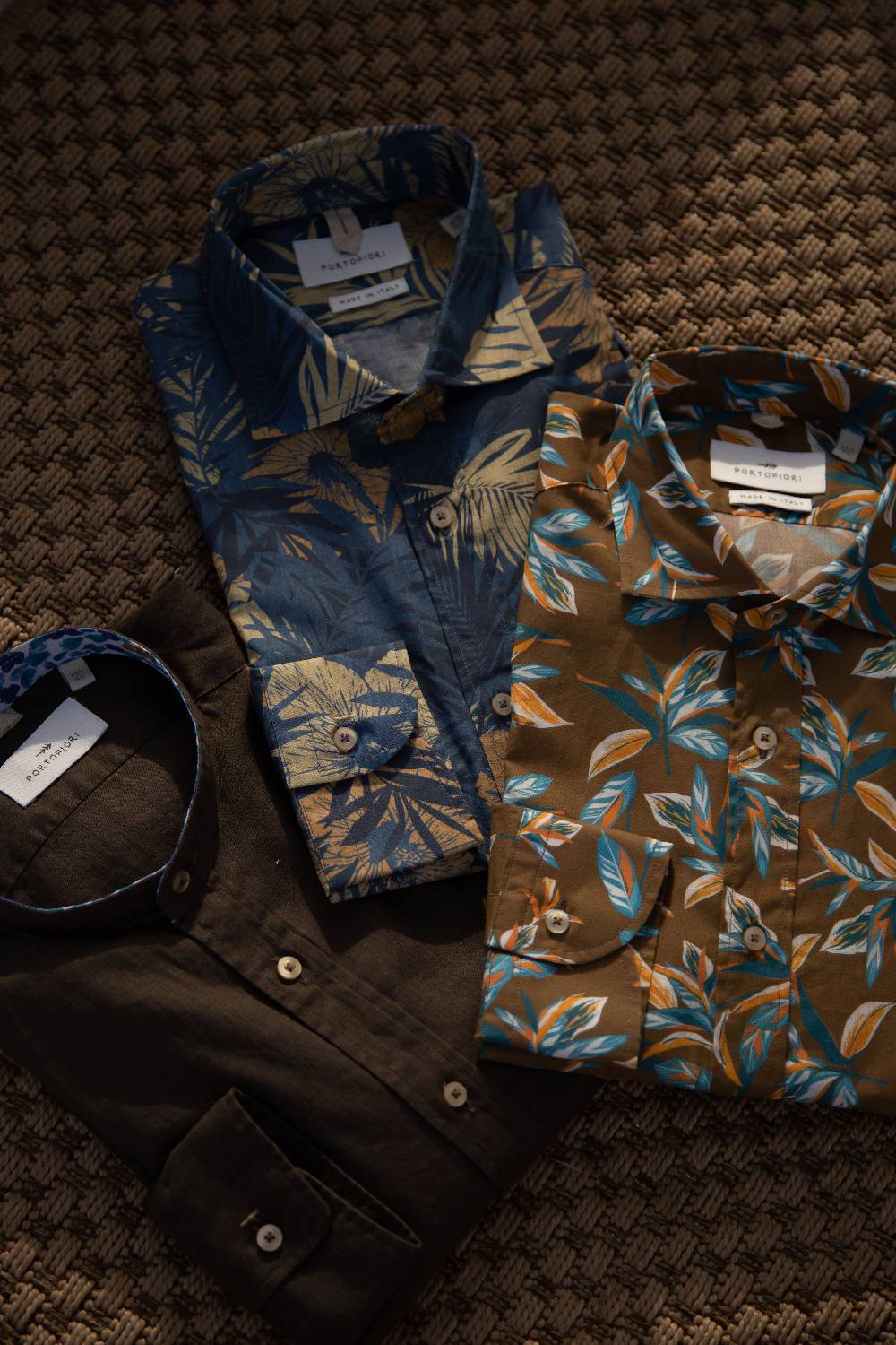 Portofiori CAMICIA FANTASIA COTONE Saldi