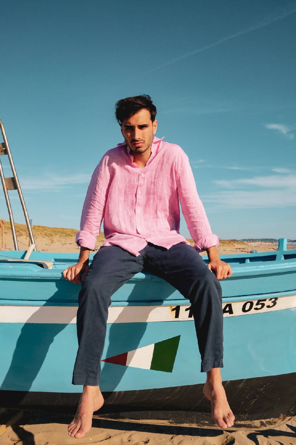 Portofiori CAMICIA PURO LINO Hotsell